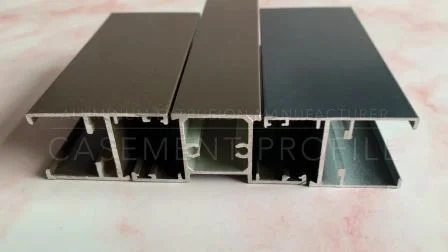 Алюминиевый профиль створки дверной секции с экраном из нержавеющей стали
